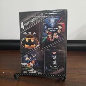 4 Film Favorites: Batman Collection (DVD) Robin, Forever, Returns New & Sealed